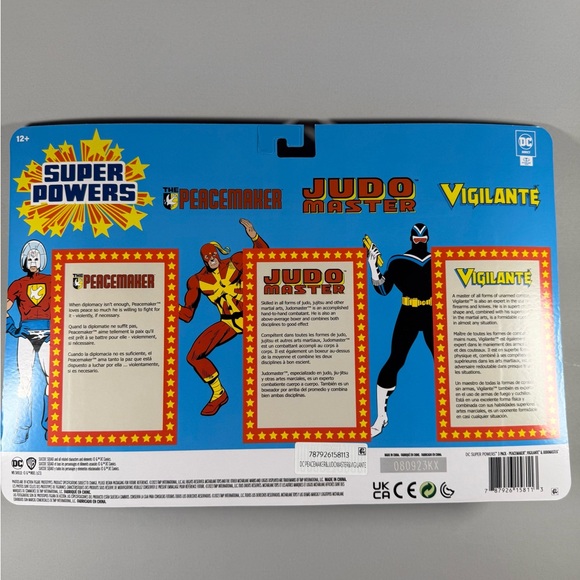 New McFarlane DC Super Powers Peacemaker, Judo Master and Vigilante 3 pack - Picture 2 of 2